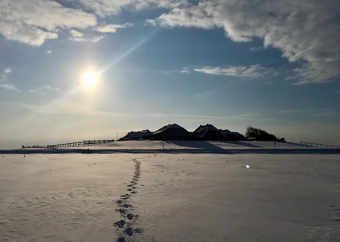 아파트 Watt'nblick Langeneß